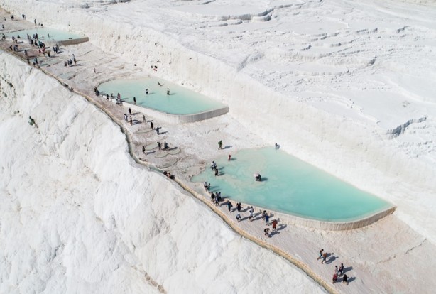 Foto - Pamukkale'deki "cehennem kapısı" ziyarete açılıyor