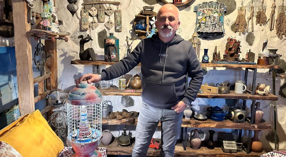 Foto - Pandemi döneminde hobi olarak başladı, evini müzeye dönüştürdü