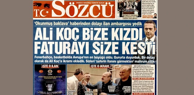 Foto - Para gitti, Portakal küplere bindi! Sözcü - Koç savaşında yeni rest