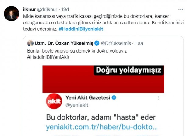 Foto - Para, Hipokrat'a mezarında takla attırdı! Mağduriyeti dile getiren Akit'i hedef aldılar