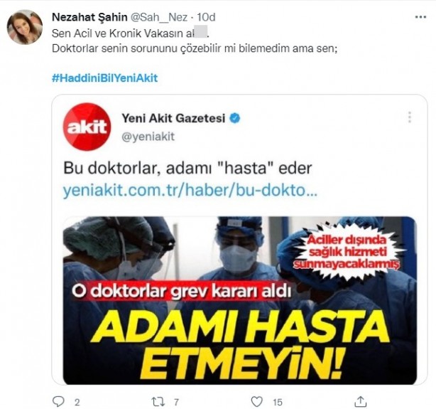 Foto - Para, Hipokrat'a mezarında takla attırdı! Mağduriyeti dile getiren Akit'i hedef aldılar