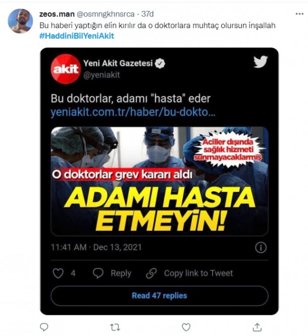 Foto - Para, Hipokrat'a mezarında takla attırdı! Mağduriyeti dile getiren Akit'i hedef aldılar