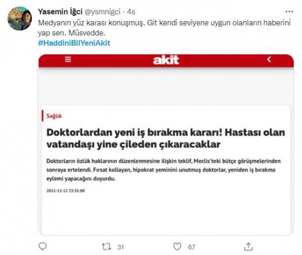 Foto - Para, Hipokrat'a mezarında takla attırdı! Mağduriyeti dile getiren Akit'i hedef aldılar