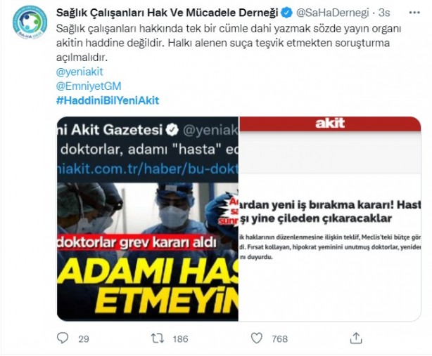 Foto - Para, Hipokrat'a mezarında takla attırdı! Mağduriyeti dile getiren Akit'i hedef aldılar
