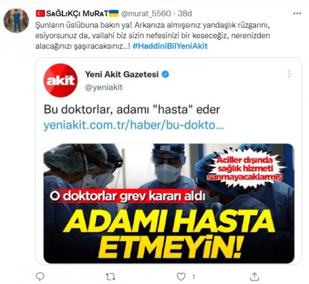 Foto - Para, Hipokrat'a mezarında takla attırdı! Mağduriyeti dile getiren Akit'i hedef aldılar