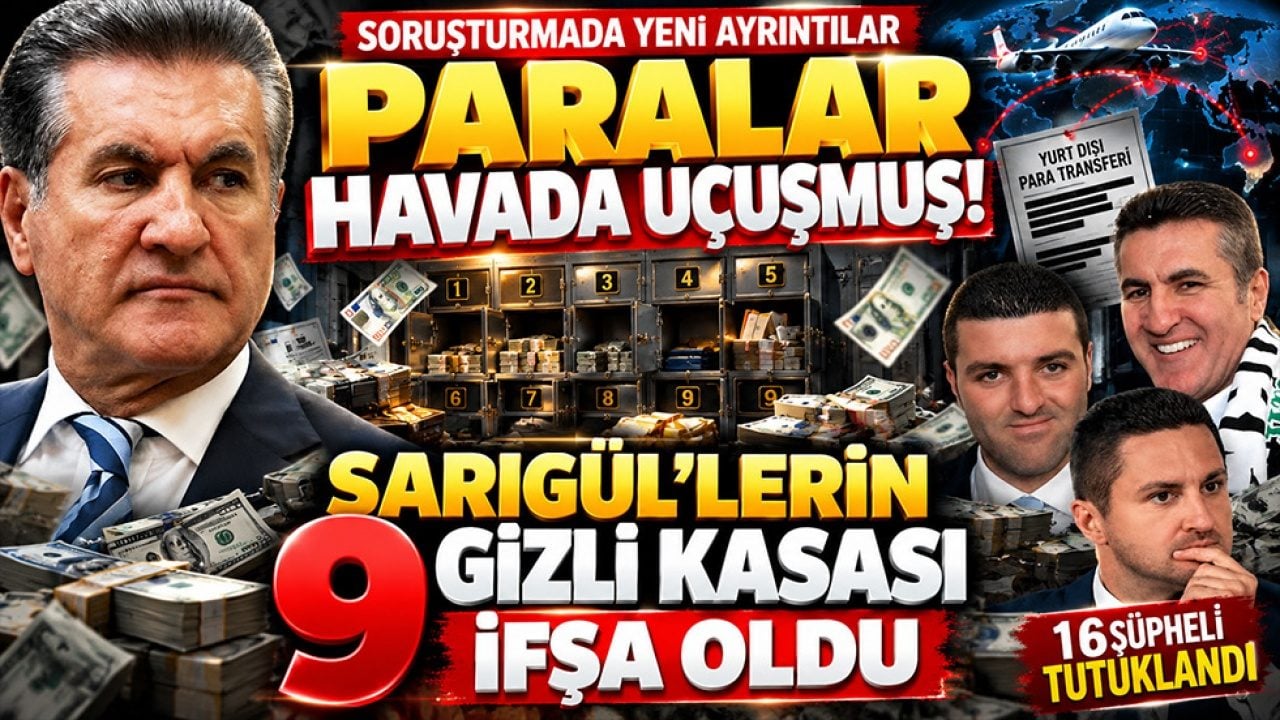 Paralar havada uçuşmuş! Sarıgül’lerin 9 gizli kasası ifşa oldu