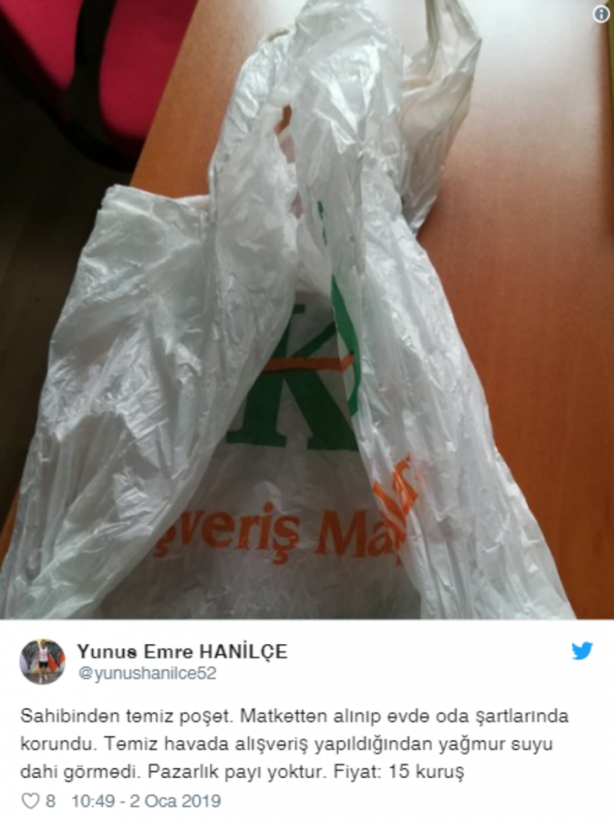 Foto - Paralı poşete sosyal medyadan tepki yağdı