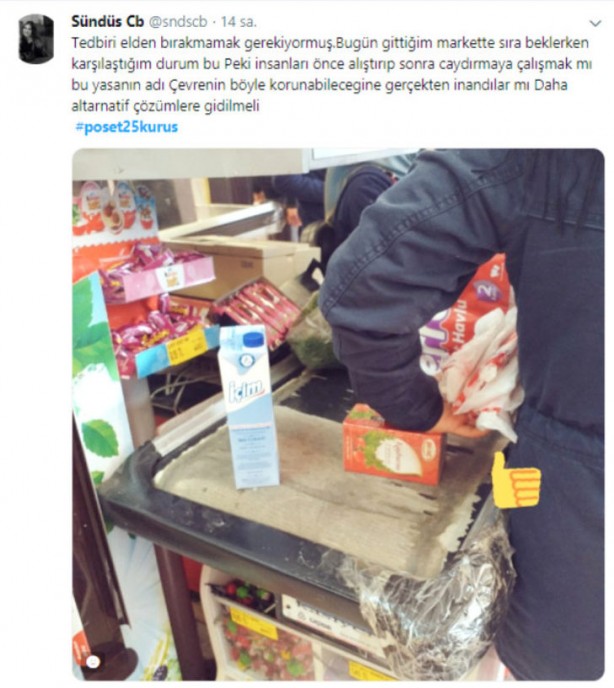 Foto - Paralı poşete sosyal medyadan tepki yağdı