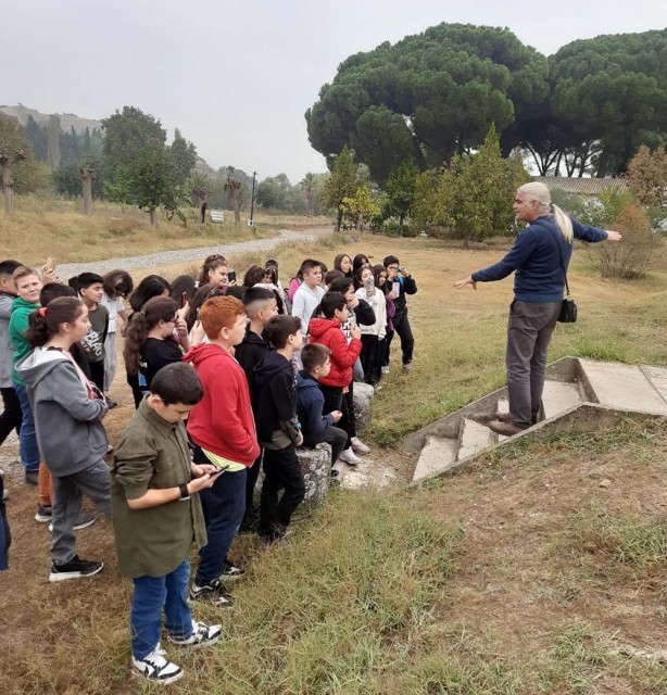 Foto - Paranın ilk basıldığı Sardes Antik Kent’te ders işlediler