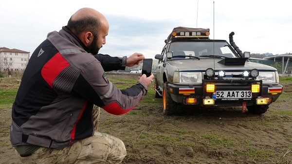 Parası cip almaya yetmeyince! Karadeniz zekası bir kez daha şaşırttı