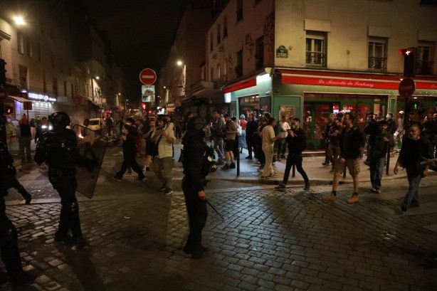 Foto - Paris karıştı! Fransa aşırı sağa böyle tepki gösterdi