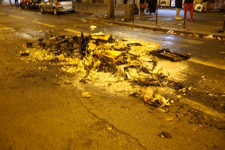 Foto - Paris’i yakıp yıktılar Türkiye’ye iftira attılar