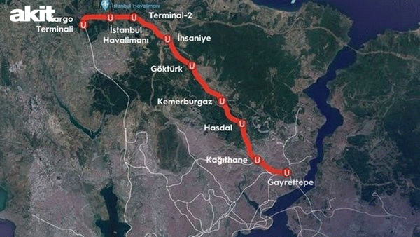 Foto - Paris’te bile böylesi yok! İstanbul Havalimanı Metrosu bugün açılıyor