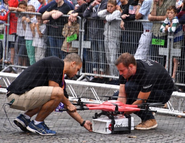 Foto - Drone yarışıları Paris'te düzenlendi