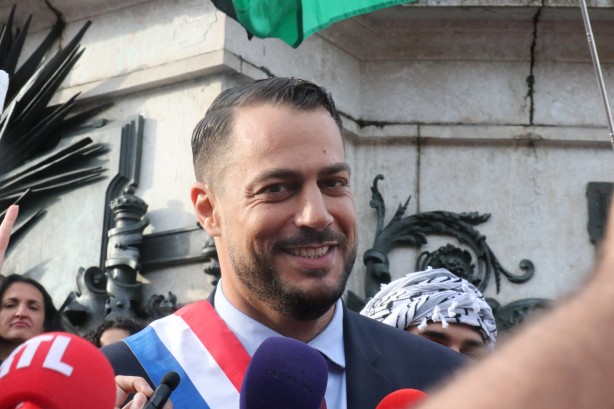 Foto - Paris'te Filistin'e destek gösterisi