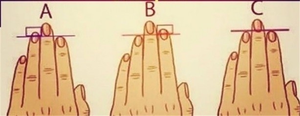 Foto - Parmaklarınız karakterinizi gösteriyor