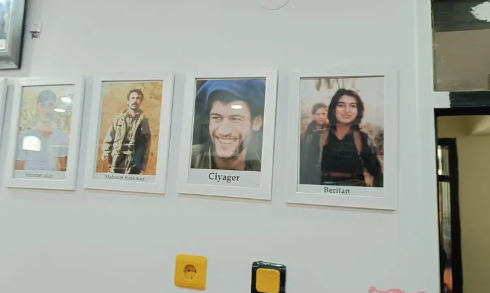 Foto - Parti binası değil terör yuvası! DEM teşkilatından akıl almaz görüntüler