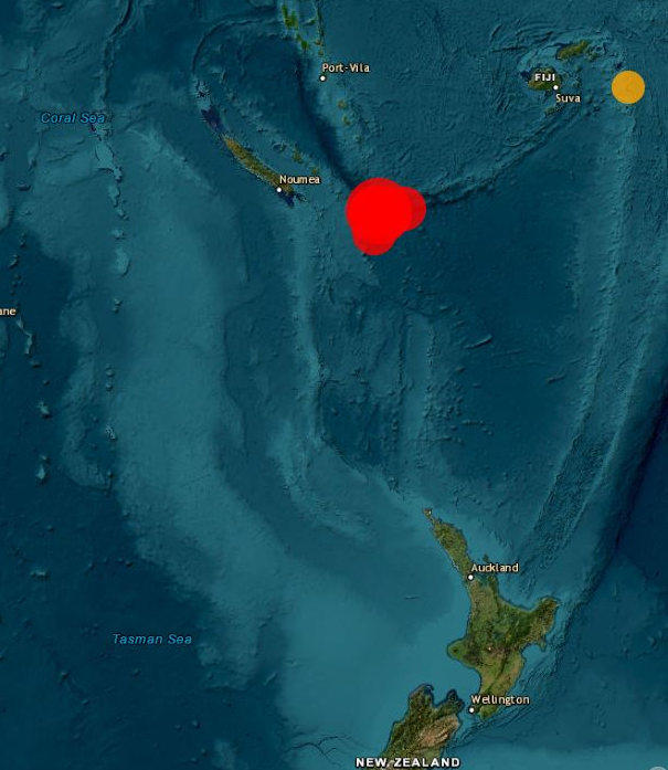 Foto - Pasifik Okyanusu'nda 7.7 büyüklüğünde deprem: Tsunami alarmı verildi