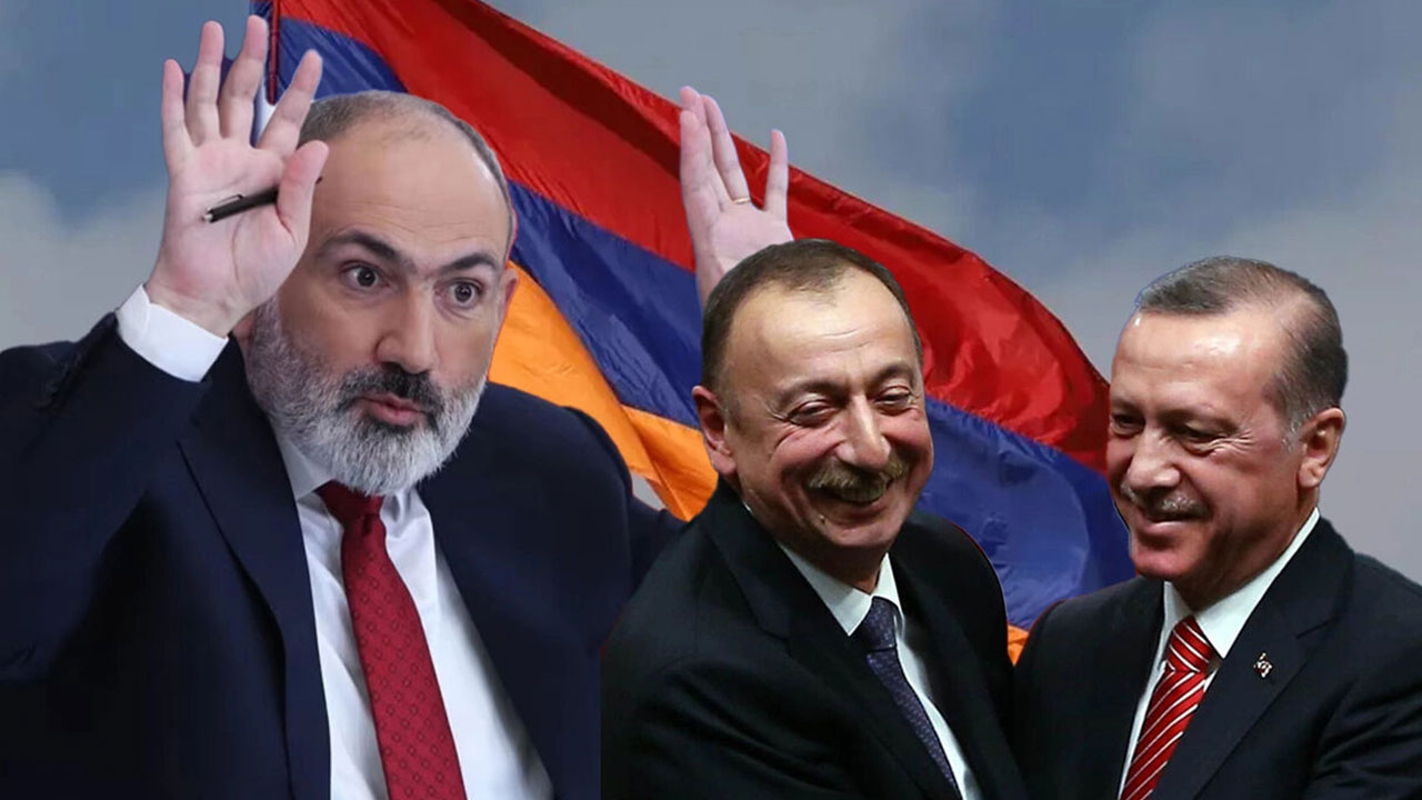 Foto - Paşinyan'ın Türkiye sözleri Ermenistan'ı ayağa kaldırdı! 'Vatan haini' ilan ettiler