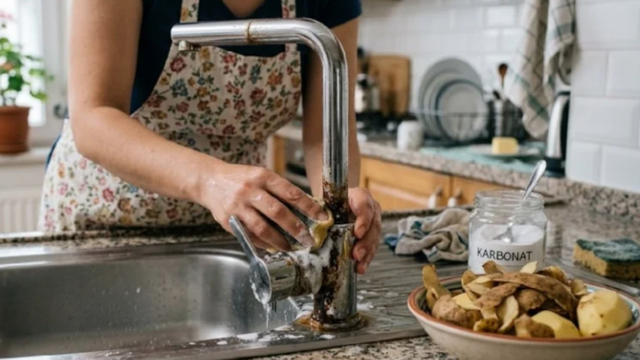 Evdeki paslanmış eşyalara son: Sadece sürün ve bekleyin! 