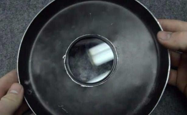 Foto - Paslı tavadan, ışıklı kamera lensi nasıl yapılır?