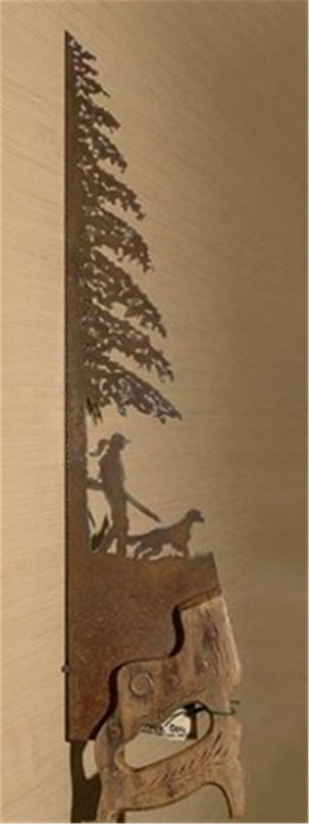 Foto - Paslı testereyi öyle bir şeye çevirdi ki