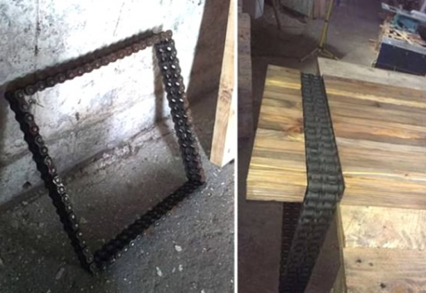 Foto - Paslı zincirden öyle bir şey yaptılar ki!