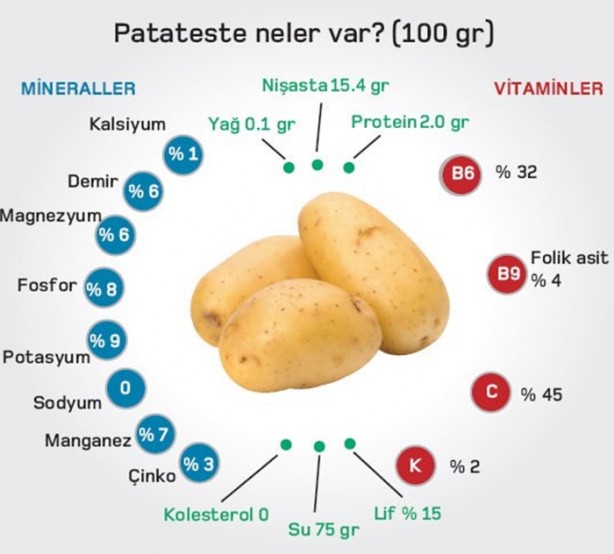 Foto - Patates hakkında duyduklarınıza çok şaşıracaksınız