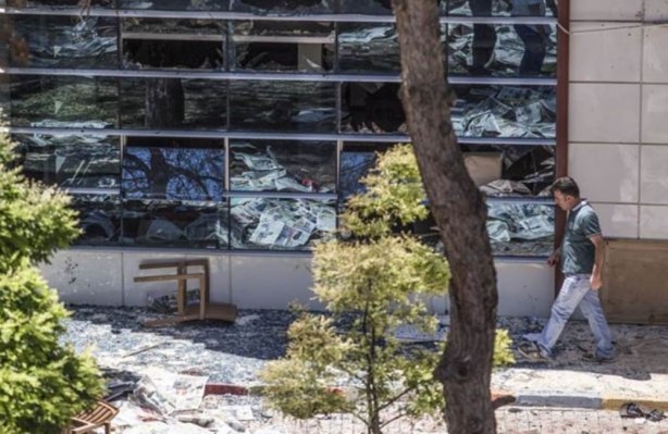 Foto - Patlama sonrası ilk görüntüler