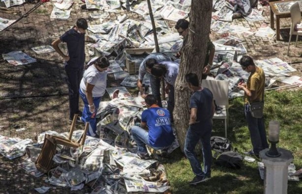 Foto - Patlama sonrası ilk görüntüler