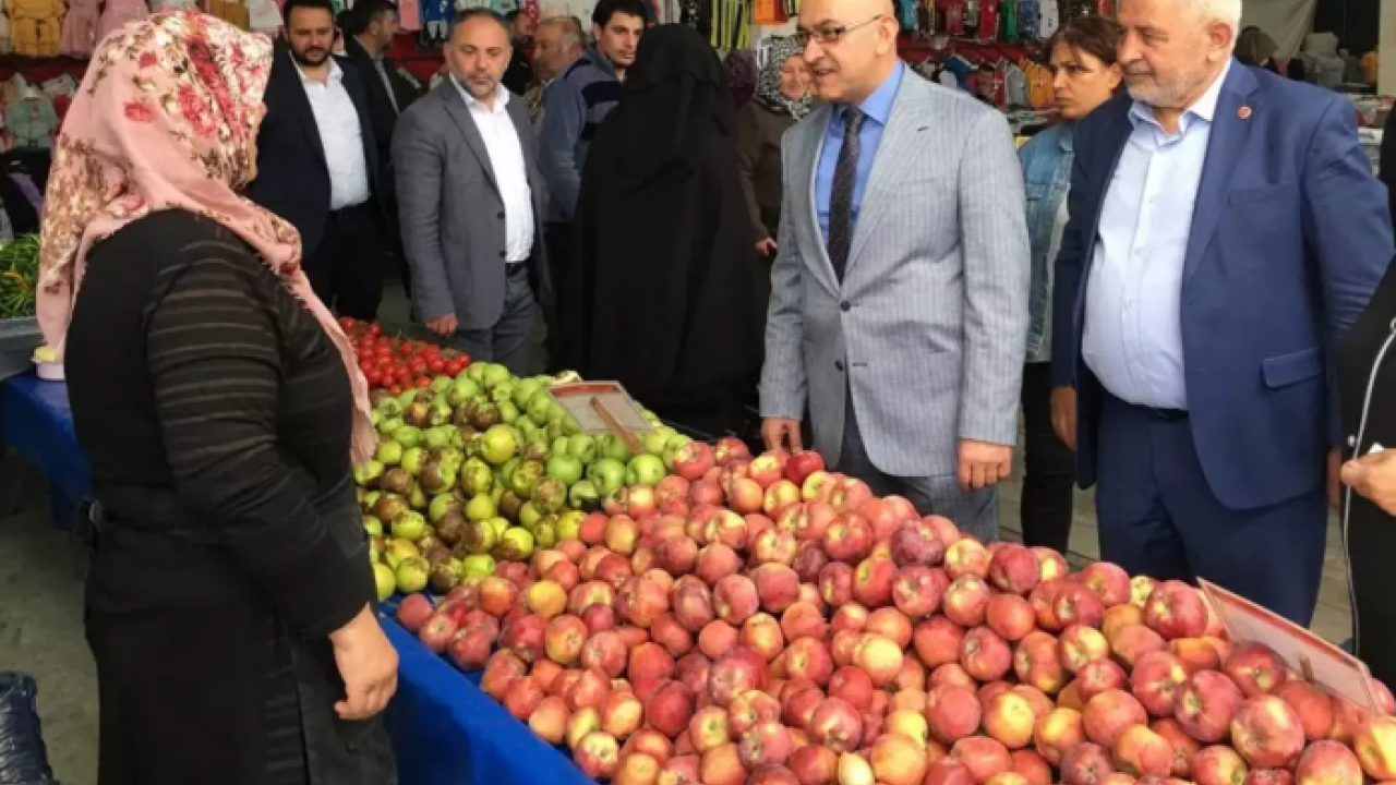 Foto - Pazar fiyatlarını gören AK Partili vekilin tepkisi tam bomba! "Ya bu nedir"