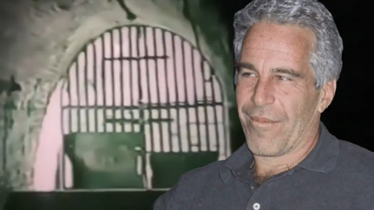 Pedofili sapık Epstein'in evindeki gizli tünel ilk kez görüntülendi! Rögar kapağı benzeri geçitler...