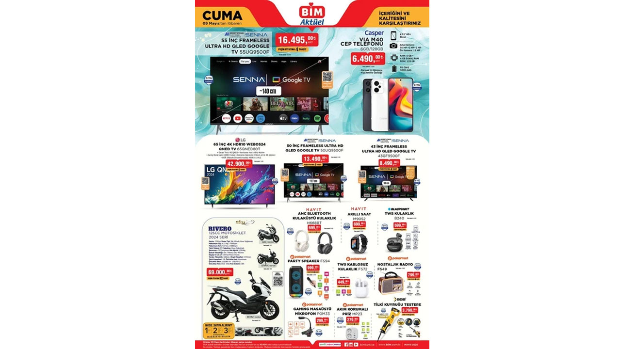 Foto - Pek çok sürpriz sizi bekliyor! BİM 9 Mayıs indirimli ürünler listesi açıklandı