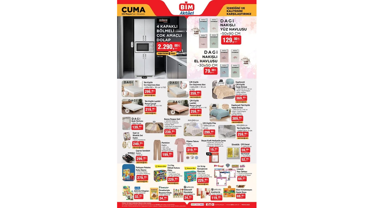 Foto - Pek çok sürpriz sizi bekliyor! BİM 9 Mayıs indirimli ürünler listesi açıklandı
