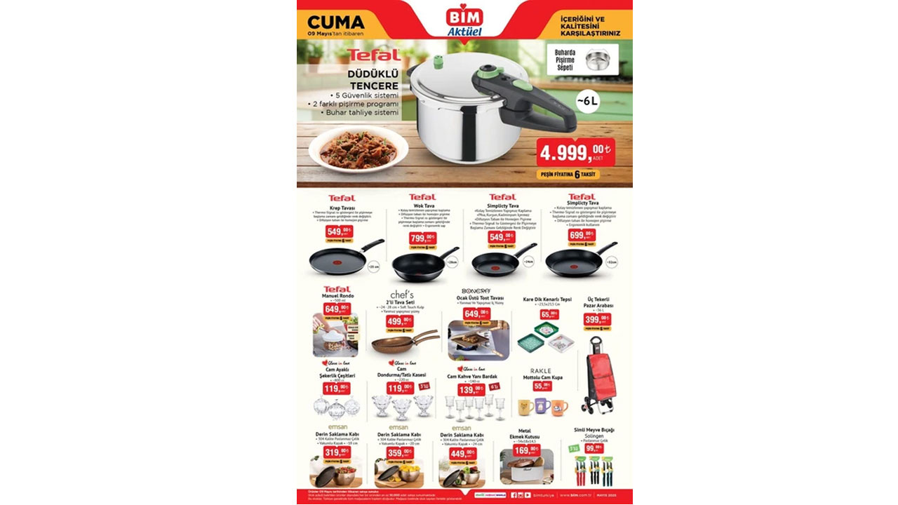 Foto - Pek çok sürpriz sizi bekliyor! BİM 9 Mayıs indirimli ürünler listesi açıklandı