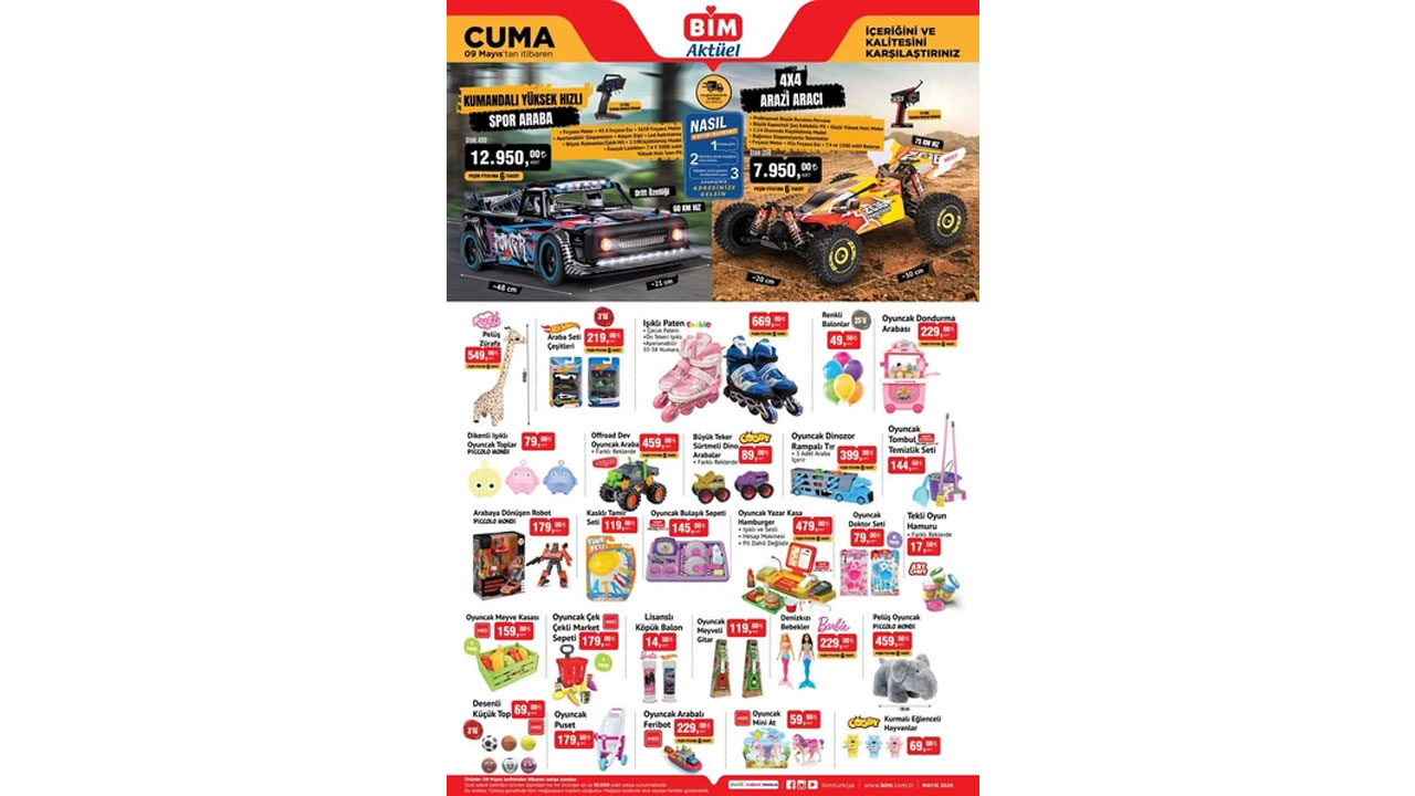 Foto - Pek çok sürpriz sizi bekliyor! BİM 9 Mayıs indirimli ürünler listesi açıklandı