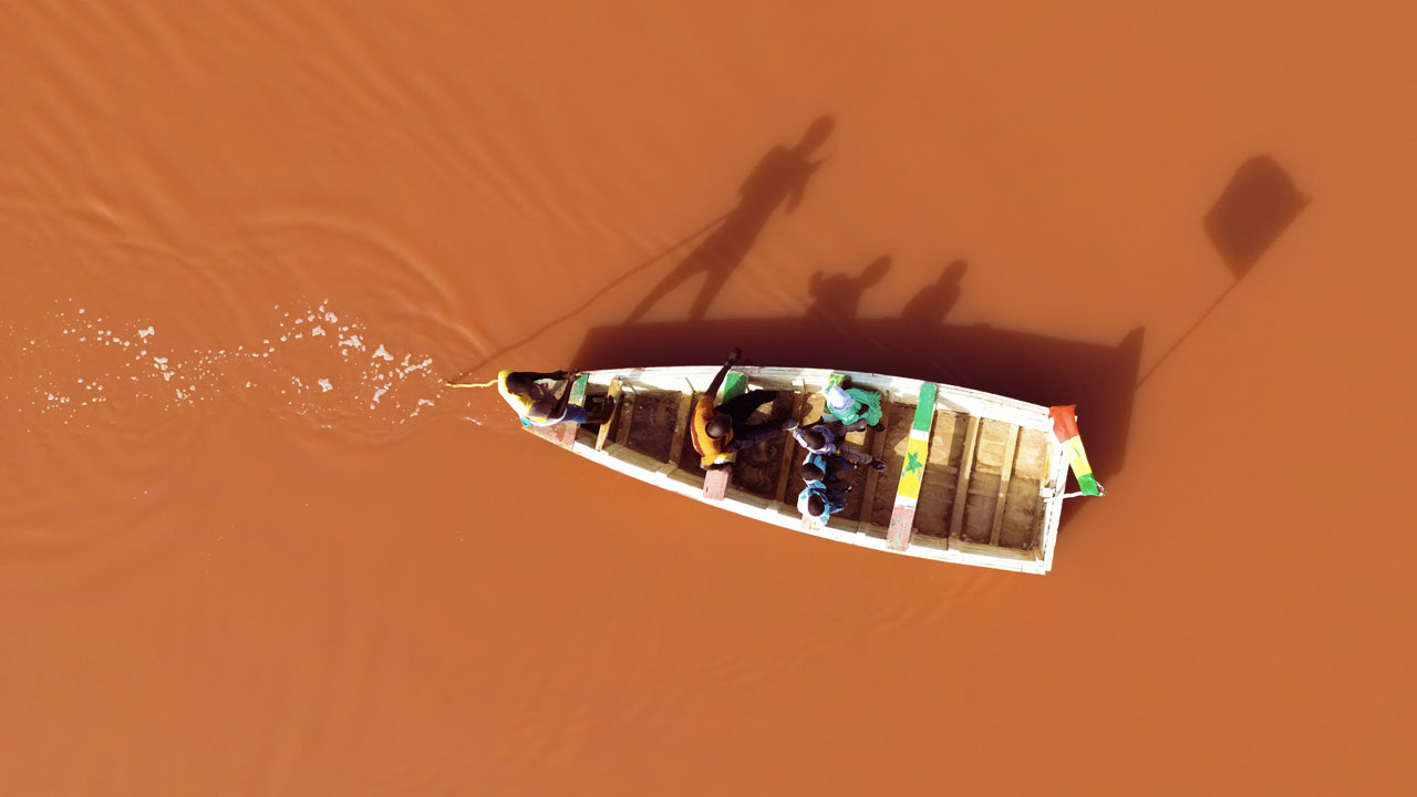 Foto - Pembe Göl tanınmaz hale gelmişti! İşte, dünyaca ünlü gölün son hali