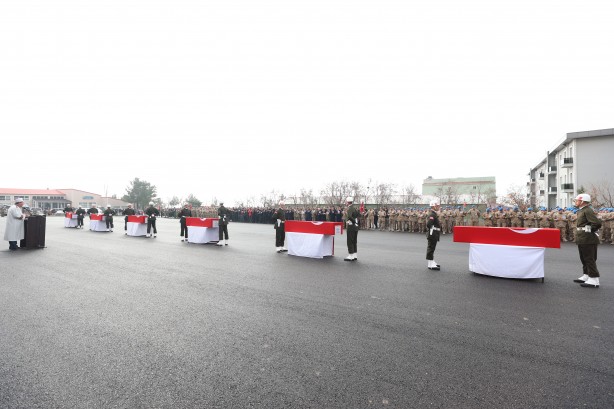 Foto - Pençe-Kilit Harekatı bölgesinde şehit olmuşlardı! Milli Savunma Bakanı Güler’in de katılımıyla Şırnak'ta tören yapıldı!