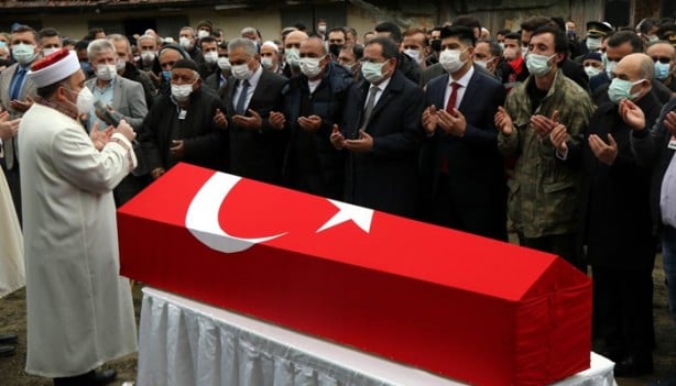 Pençe Şimşek-Yıldırım şehidi son yolculuğuna uğurlandı