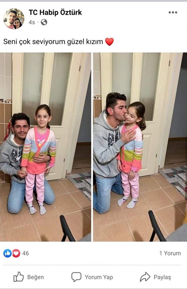 Pendik’te baba vahşeti! Sosyal medyada 'seni seviyorum' deyip kızını öldürdü