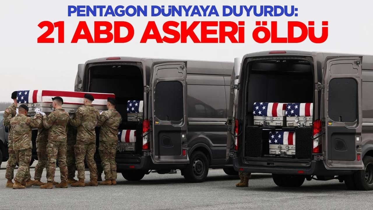 Pentagon dünyaya duyurdu: 21 ABD askeri öldü