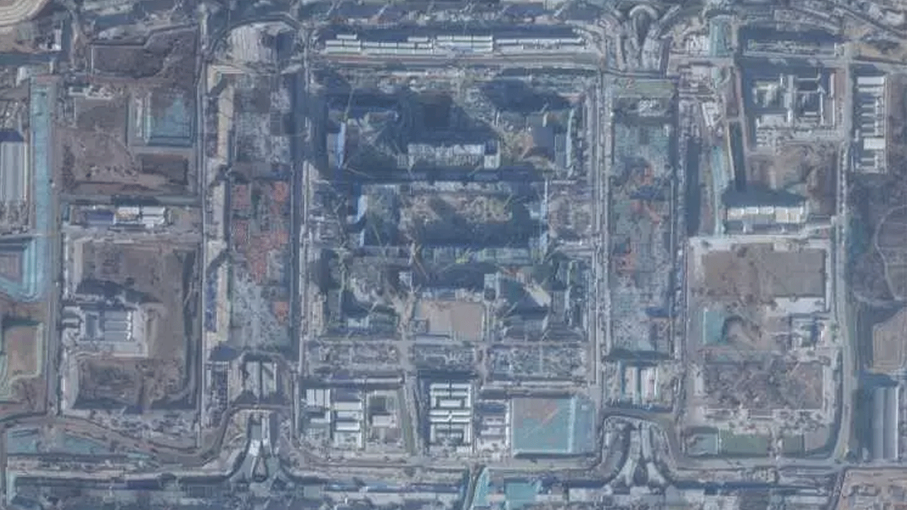 Foto - Pentagon'u 10'a katladı! Dünyanın en büyük askeri komuta merkezinin uydu görüntüleri ortaya çıktı