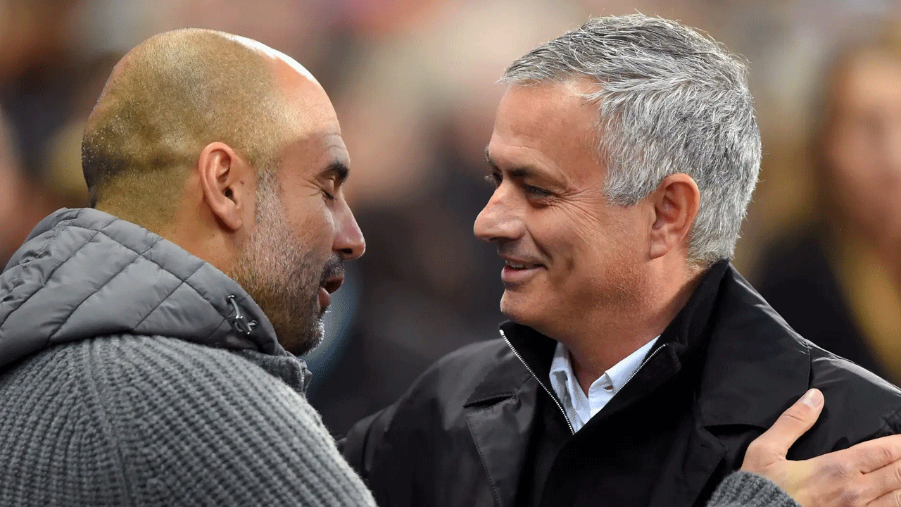 Foto - Pep Guardiola, Jose Mourinho'ya hak verdi