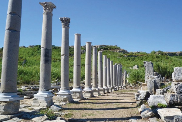 Foto - Perge Antik Kenti ziyaretçi rekorları kırdı