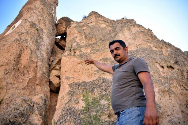 Peribacalarında 'kaya balı' üretimi