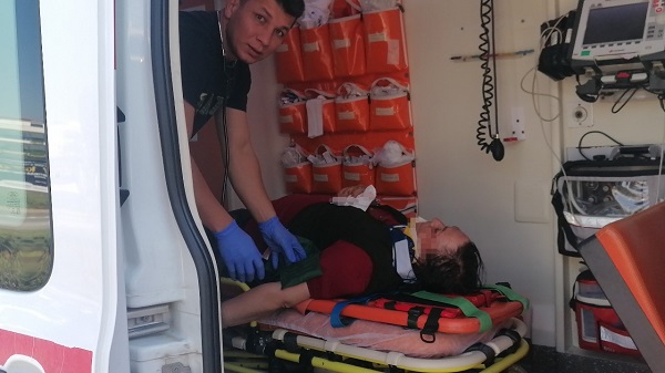 Foto - 'Pes artık' dedirten olay! Yaralı kadın bakın neden ambulansa binmedi? 