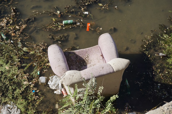 Foto - 'Pes' dedirten manzara! Tunca Nehri'ne öyle bir şey attılar ki!