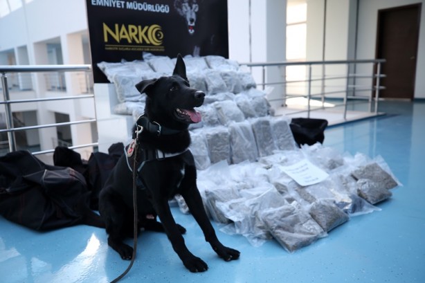 Foto - Pes! Ev eşyası yüklü kamyonda 53 kilo 350 gram esrar ele geçirildi