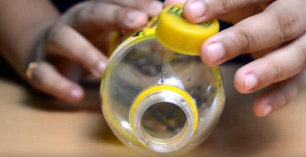 Foto - Pet şişeyi sakın çöpe atmayın bakın ne işe yarıyormuş