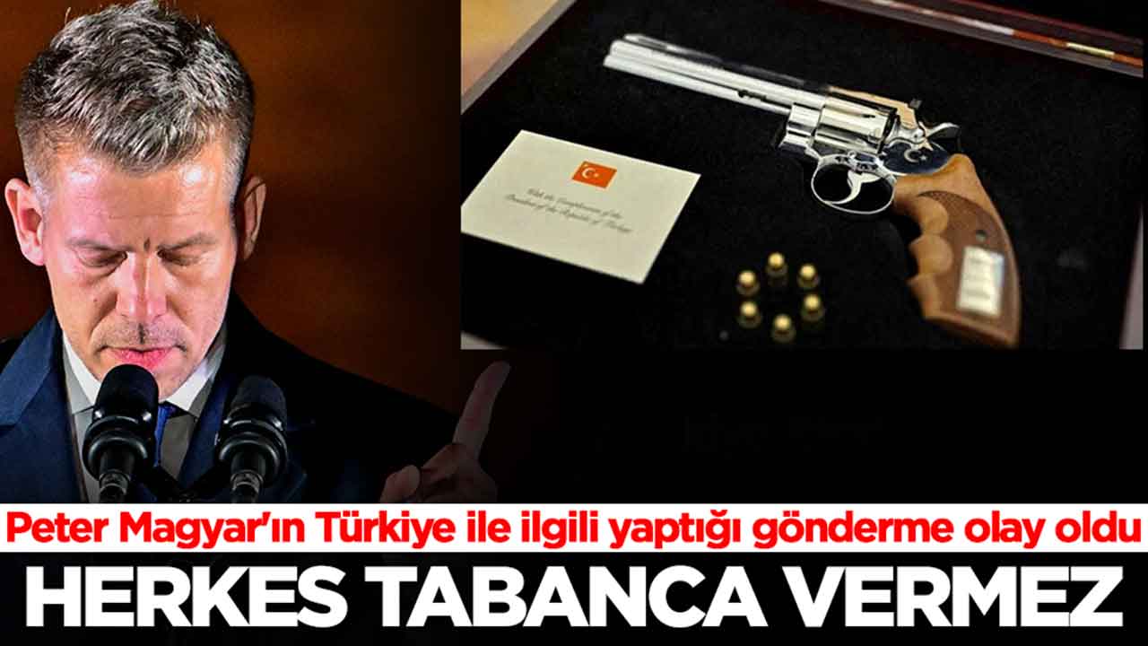 Peter Magyar'ın Türkiye ile ilgili yaptığı gönderme olay oldu: Herkes tabanca vermez